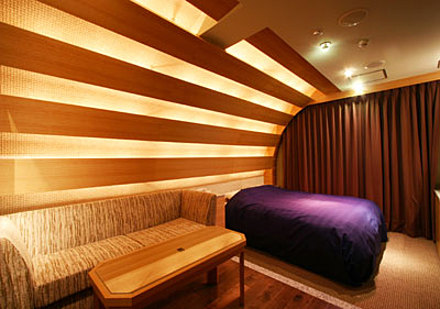 「HOTEL C. CHIBA-SHIROI」410号室 内装1