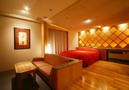 「HOTEL C. CHIBA-SHIROI」201号室 内装1
