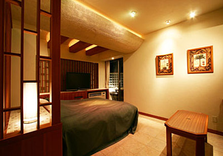 「HOTEL C. CHIBA-SHIROI」408号室 内装1