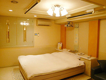「ホテル ひまわり」106号室 内装1