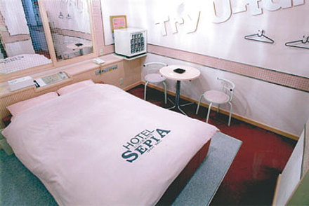 「ホテル SEPIA」206号室 内装1